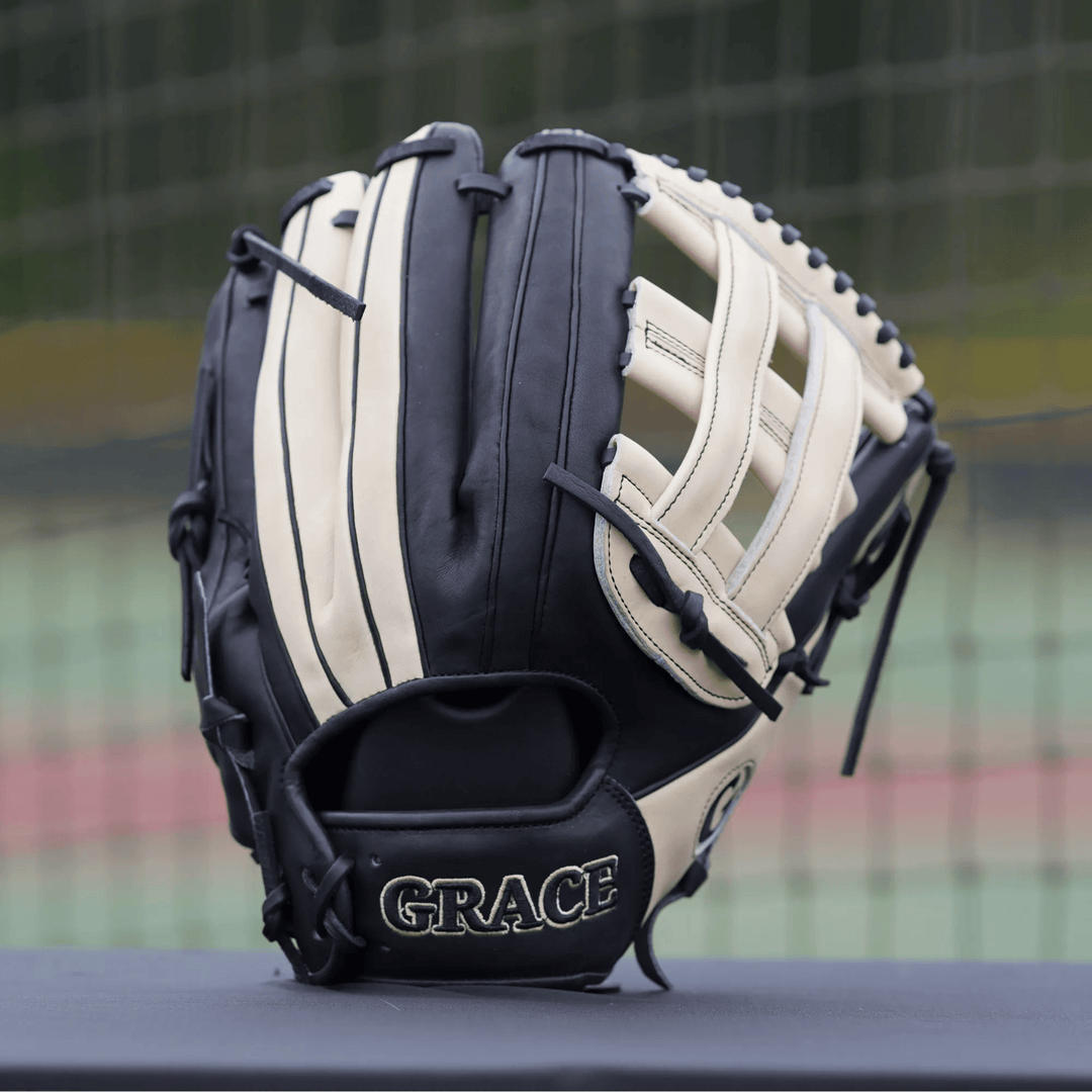 12.75 Outfield H Web Grace Glove Professional Baseball Glove Grace Glove Company