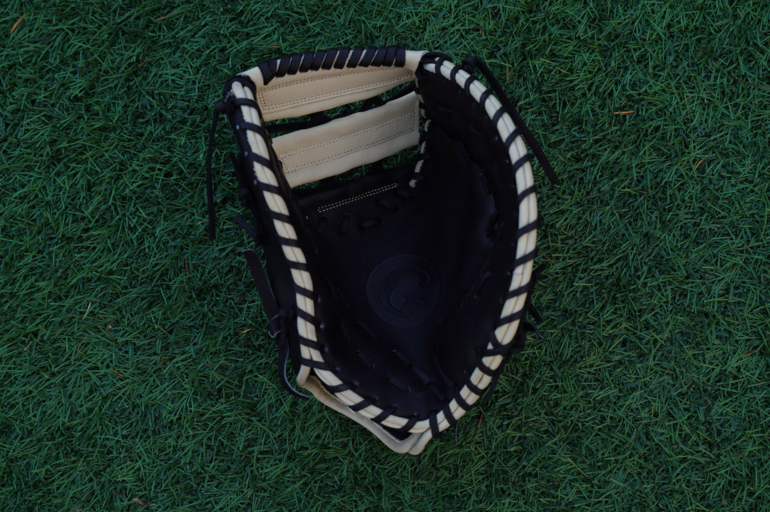 12.75" Dual-X Web First Base Grace Glove - Black/Blonde