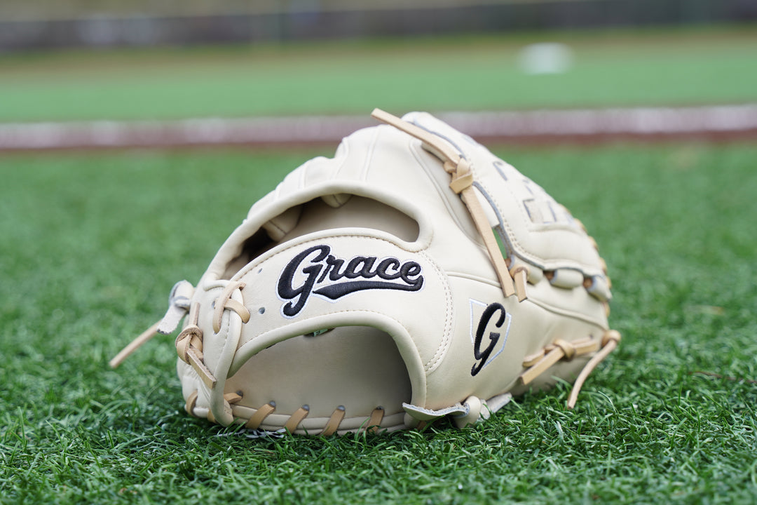 12" Infield/ Outfield Closed Web Grace Glove - Model GG-12B - Grace Glove Company