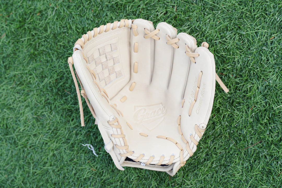 12" Infield/ Outfield Closed Web Grace Glove - Model GG-12B - Grace Glove Company