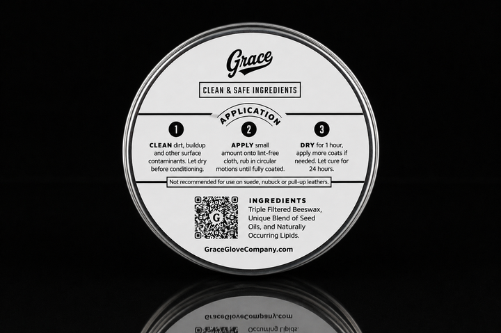 Grace Glove Wax | Baseball Glove Conditioner | 4oz - Grace Glove Company
