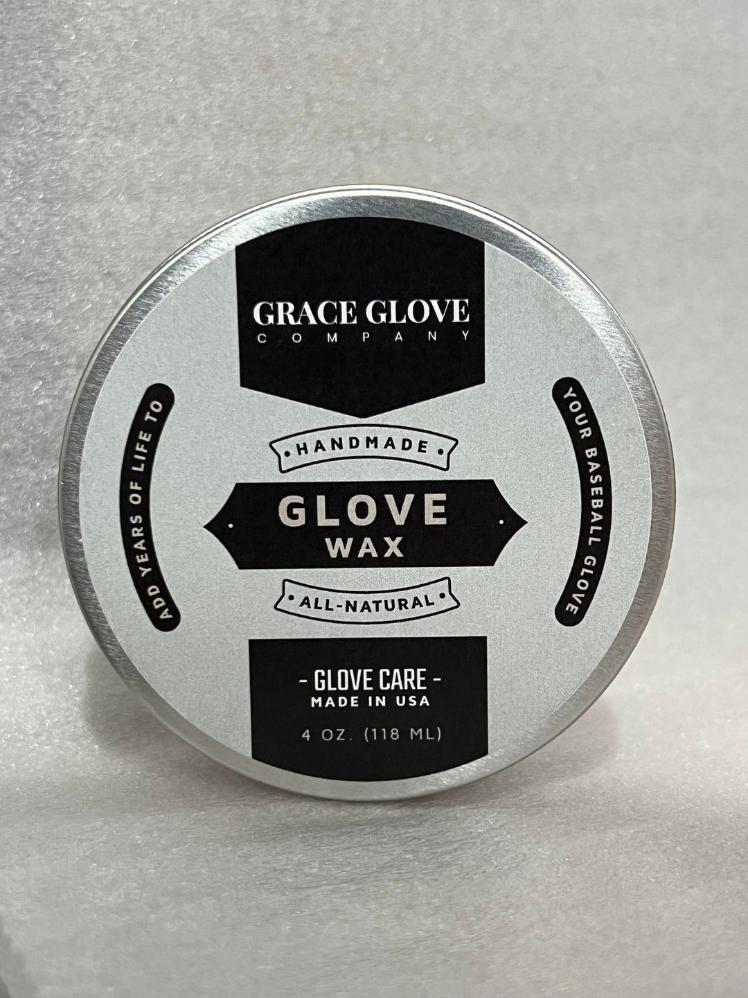 Grace Glove Wax | Baseball Glove Conditioner | 4oz - Grace Glove Company